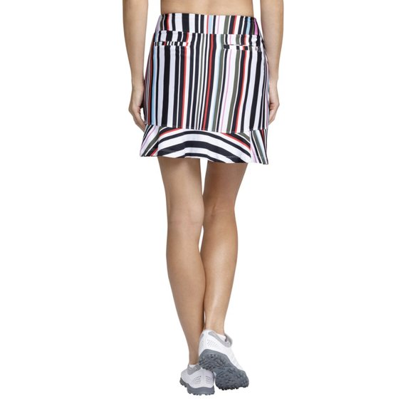 Tail Meadow Collection Honor Variegated Striped Flounce Skort - Picture 3 of 16